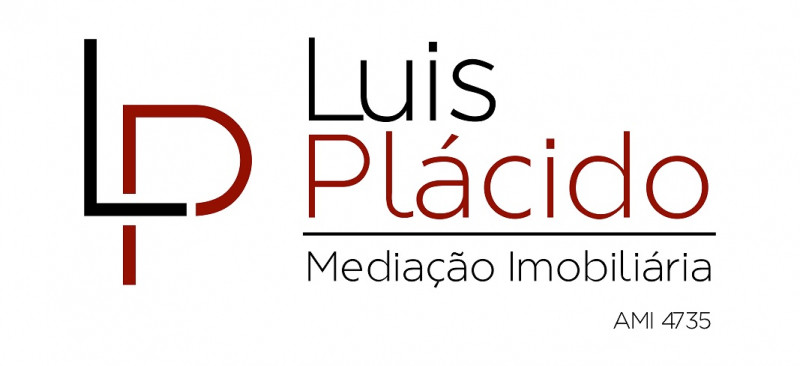 Logotipo: Luis Plácido Mediação Imobiliária