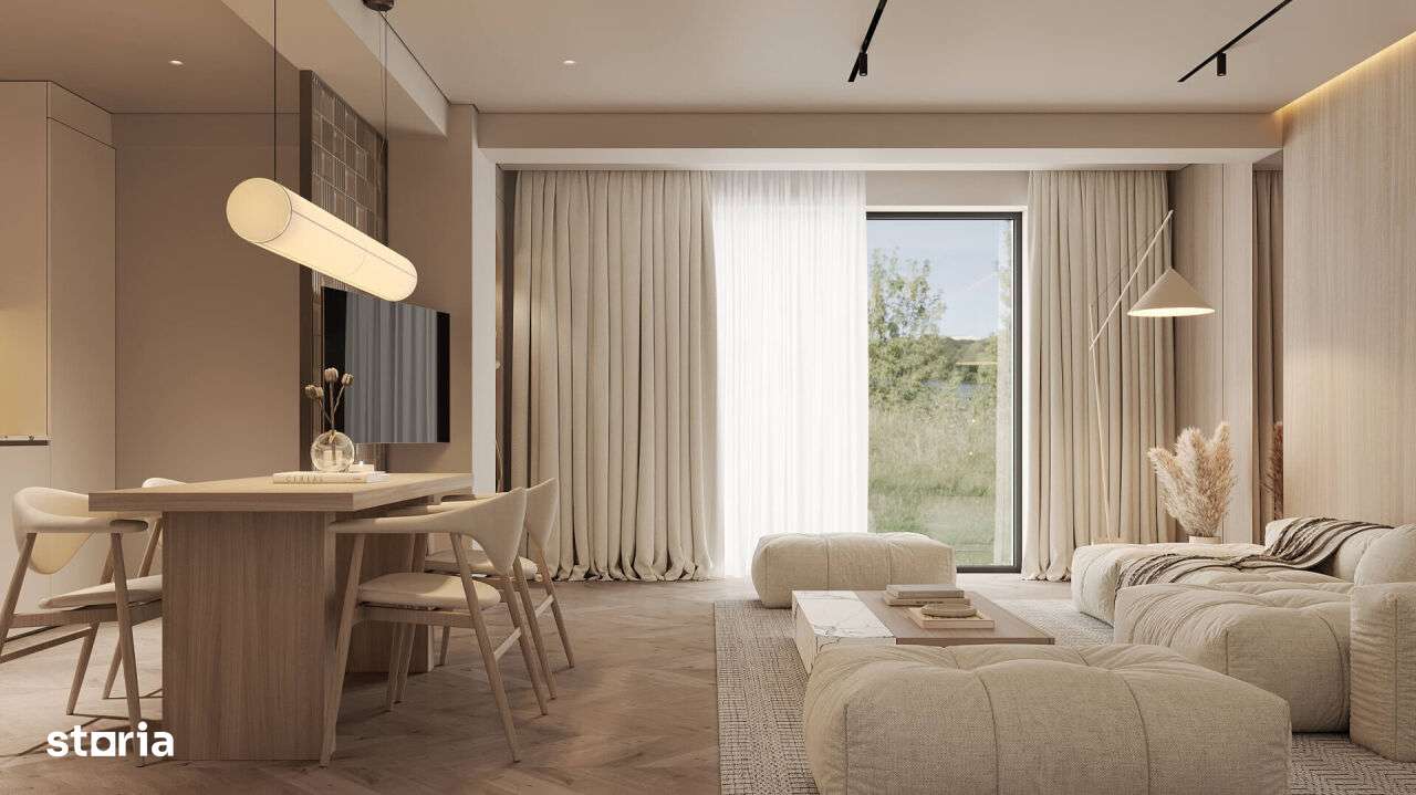 APARTAMENTUL FAMILIEI, 2 CAMERE DECOMANDAT DE 56 MP, BAIE CU GEAM,-14