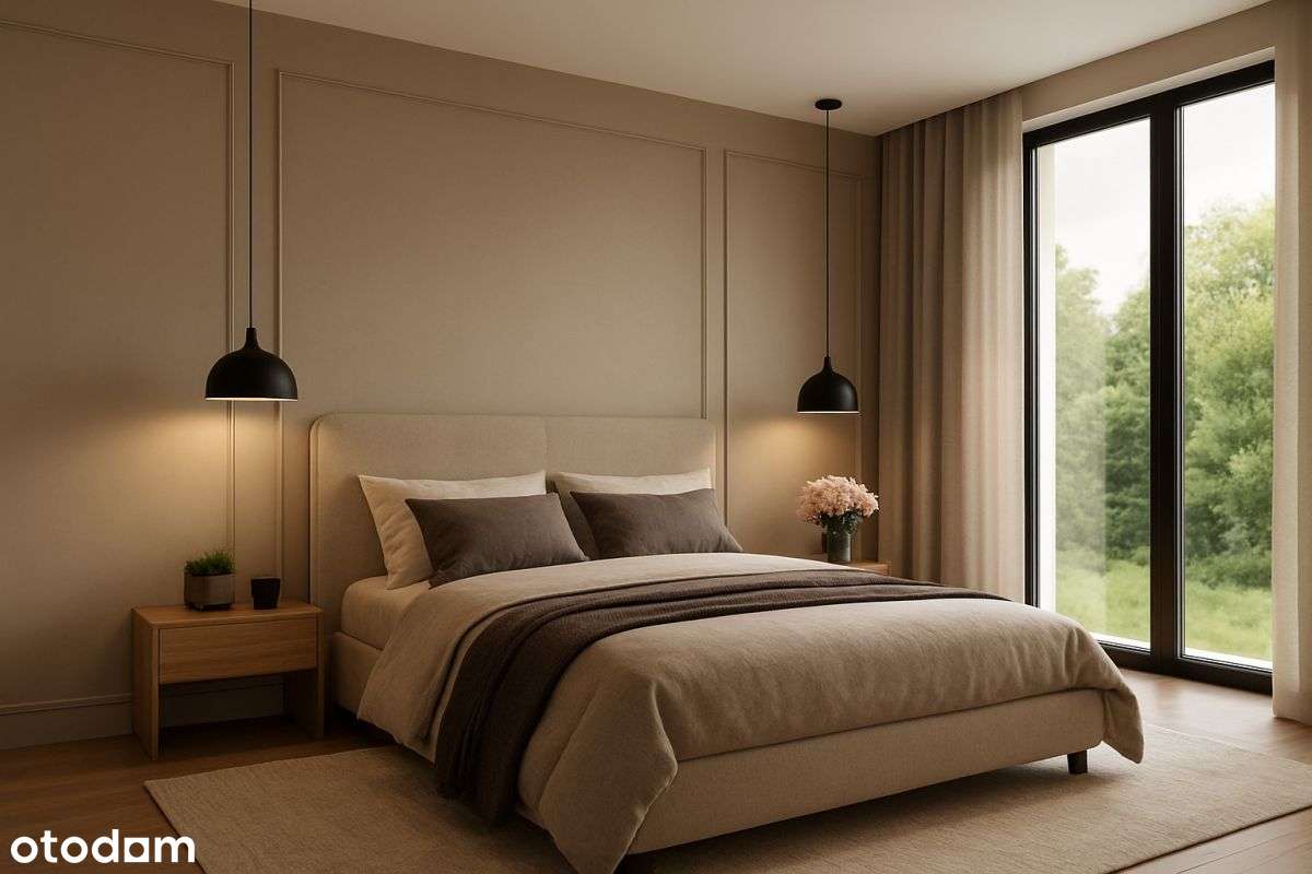 Nowoczesny bliźniak przy lesie-8