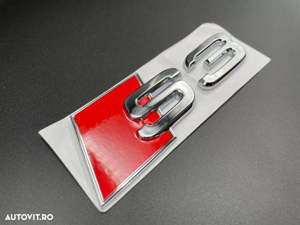 Set embleme Premium Audi S3 - 8