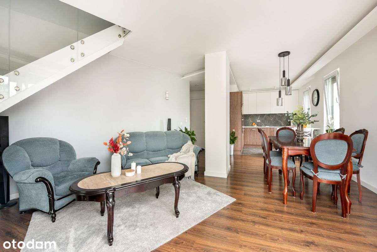 4 pokoje z tarasem w pobliżu Saskiej Kępy-4