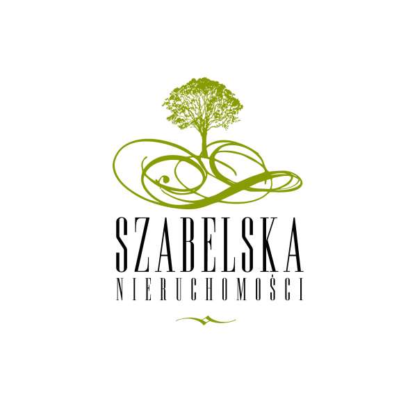 Logo: "SZABELSKA NIERUCHOMOŚCI"  Magdalena Szabelska