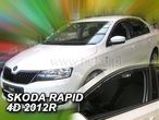 Owiewki szyb SKODA Rapid sedan 5d 2013- przódtył - 4
