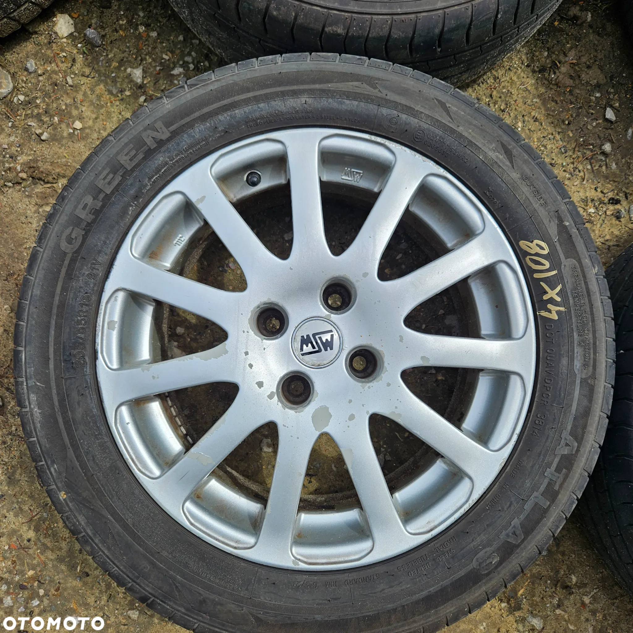 FELGI ALUSY ALUFELGI OZ 7 CALI R16 205/55 4X108 - 2