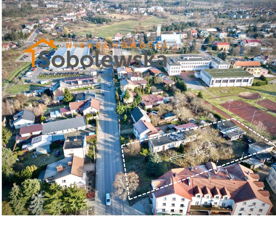 Działka inwestycyjna z warunkami zabudowy – Mława, ul. Kościelna-1