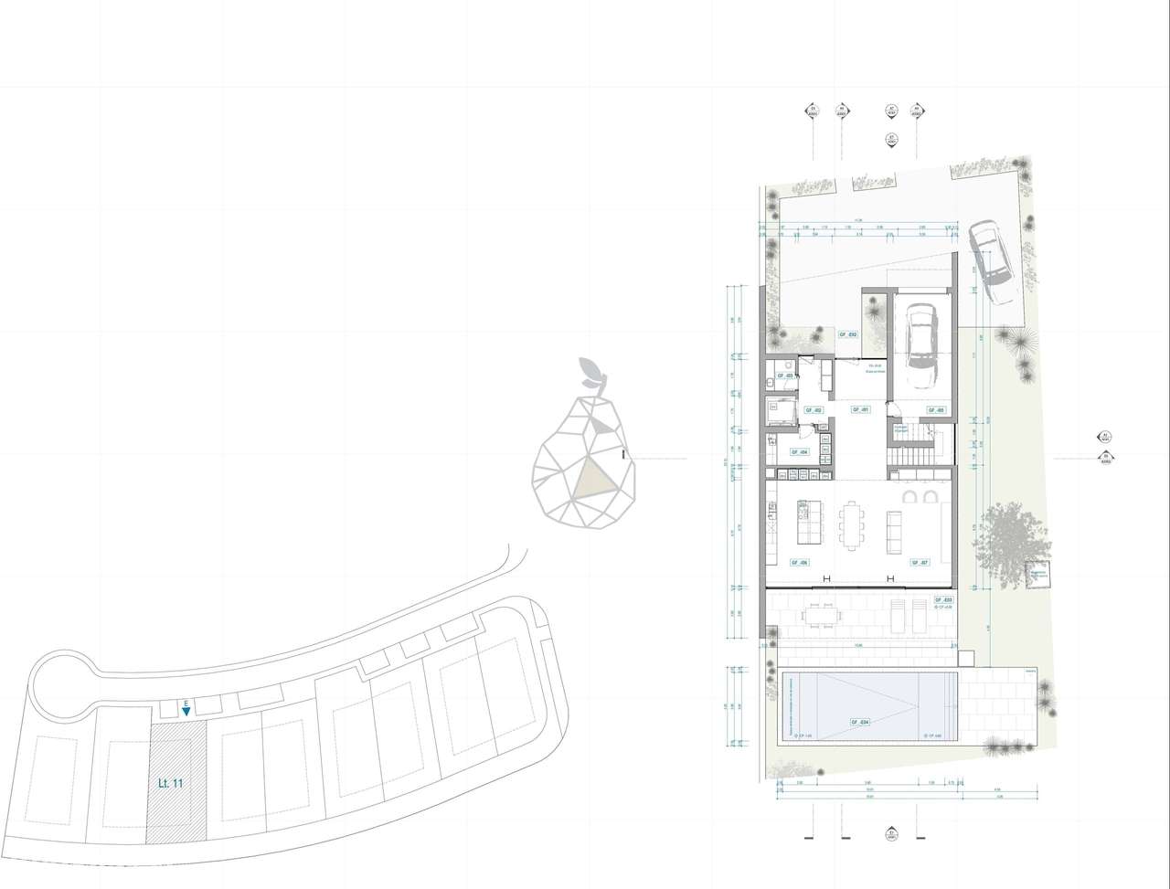 Moradia de luxo com Vista Mar  para venda em Lagos - Grande imagem: 4/27