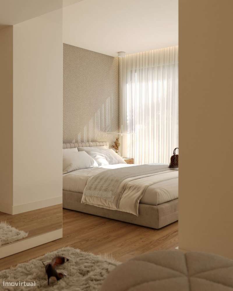 T2 Novo, com varanda e lugar de estacionamento em Vila Nova de Gaia-8