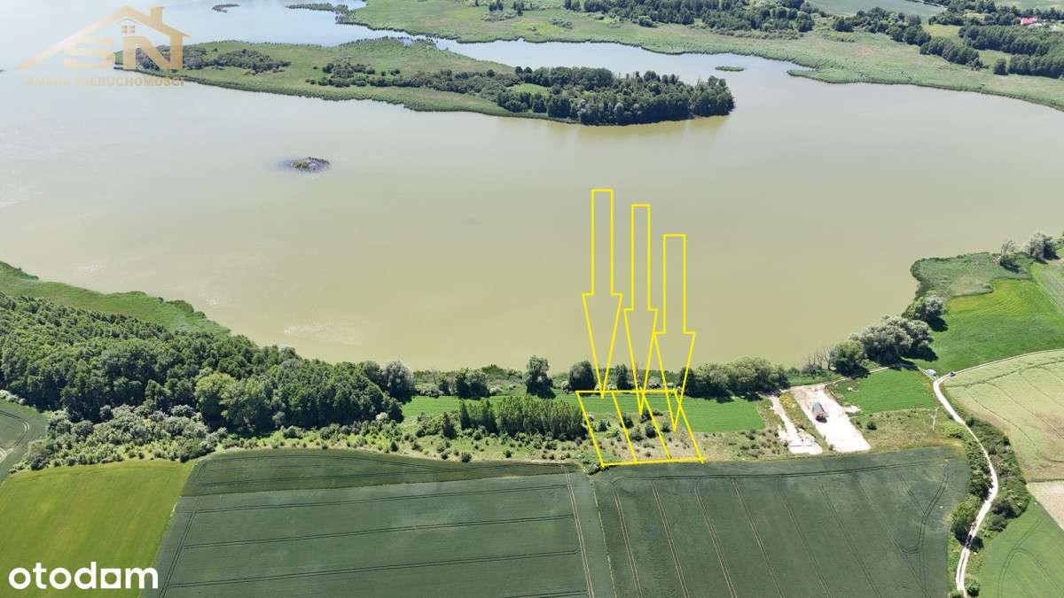 Perełka!! Działka z linią brzegową jeziora-3