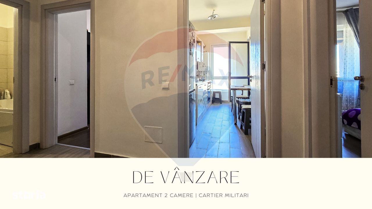 Apartament 2 Camere Militari - Încălzire în pardoseală