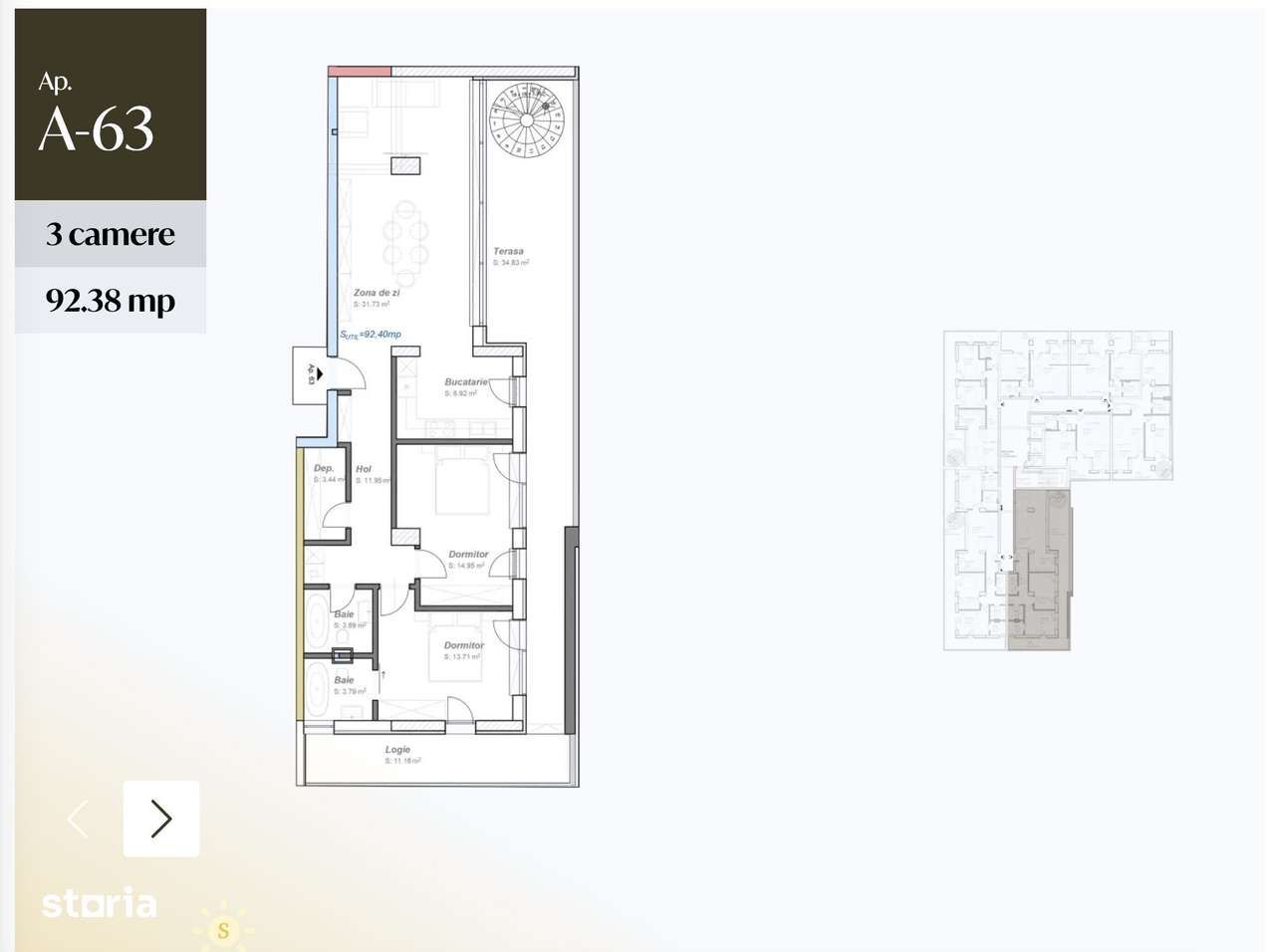 Penthouse exclusiv – rafinament, lumină și priveliști spectaculoase!-7