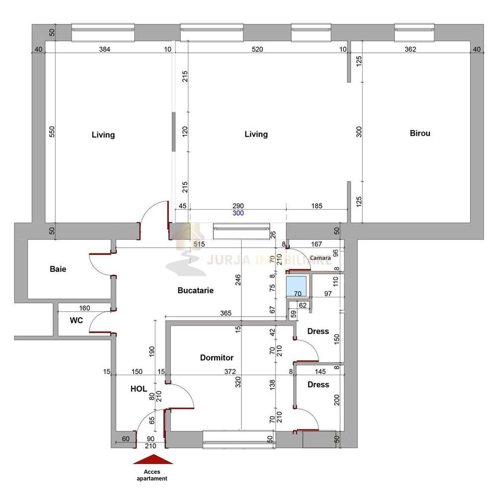 APARTAMENT 3 CAMERE 118 MP ZONA DOROBANTILOR-18