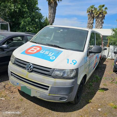 VW Transporter Transport 2.0 TDi 102 L.Extra AC T.Criança - 1