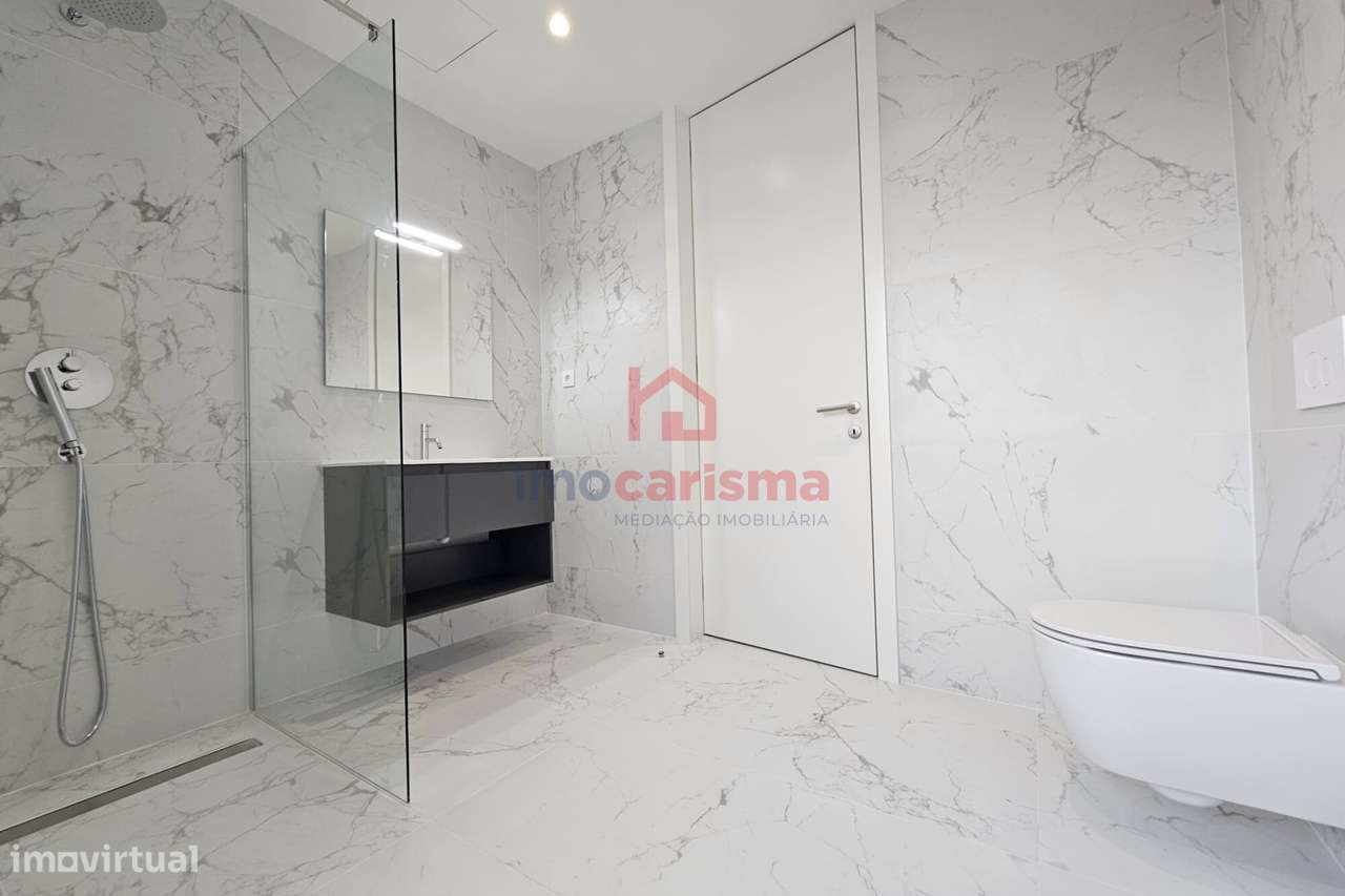 Apartamento T3 Novo, No Último Piso, Centro de Paços de Ferreira-30