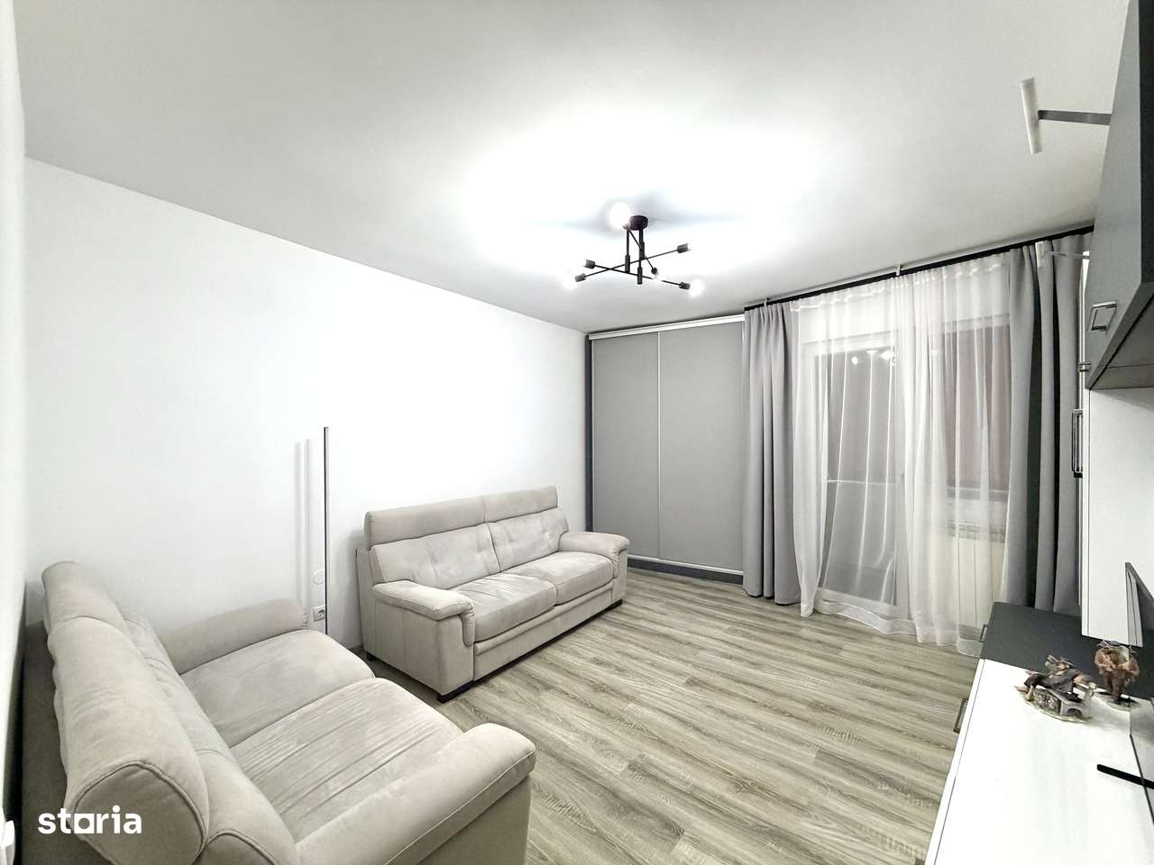 Apartament 2 camere, ultrafinisat, mobilat , utilat , zona Crișan-17