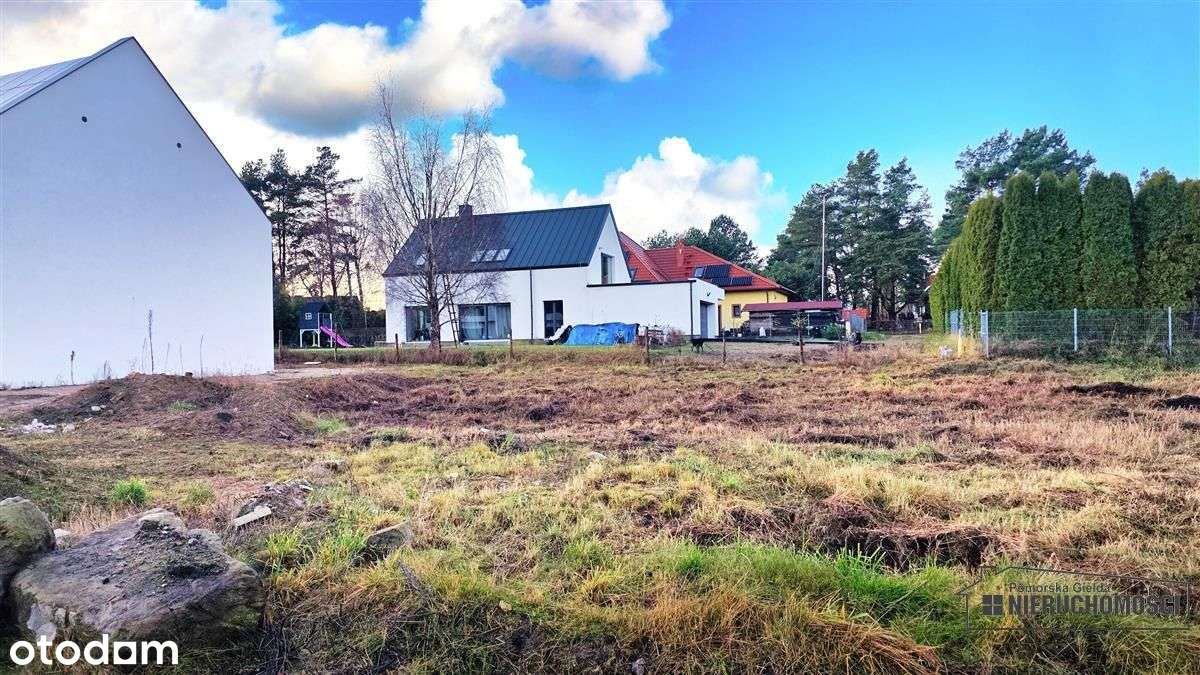 Działka przy jeziorze Trzesiecko.-3