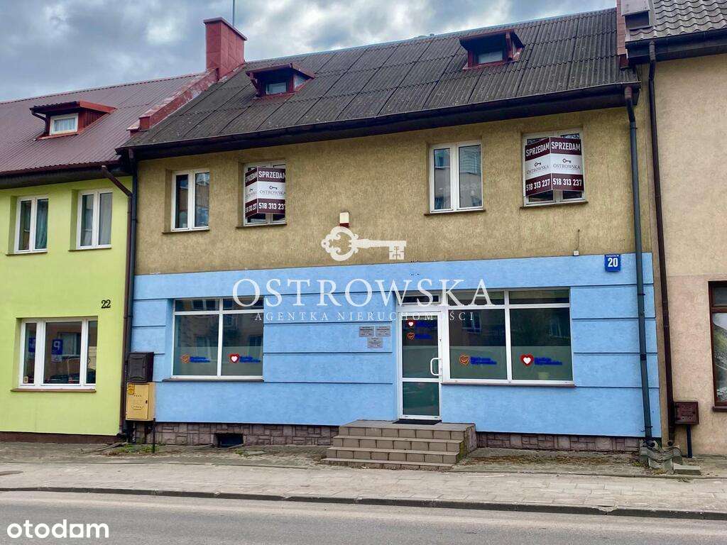 Dom z lokalem użytkowym na parterze
