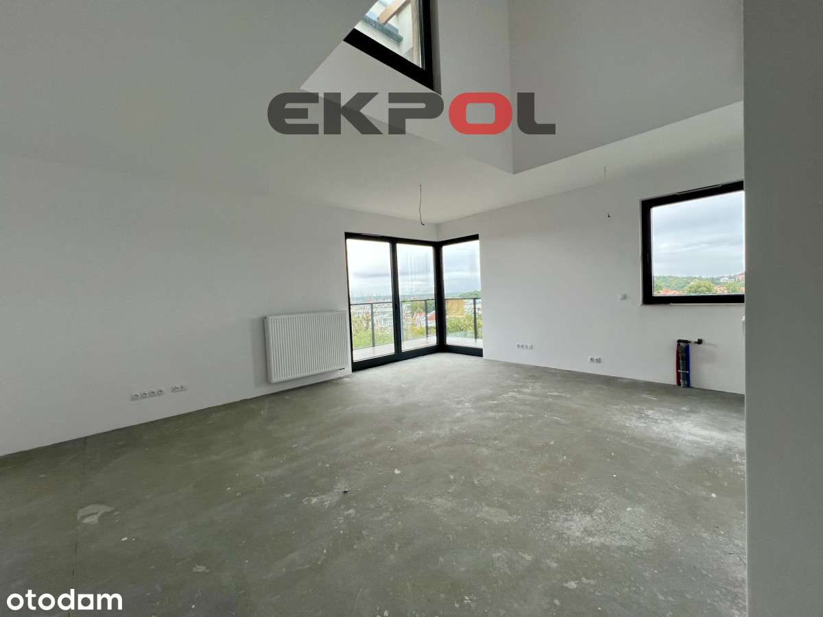 Przestronny apartament widok na panoramę Gdańska-9