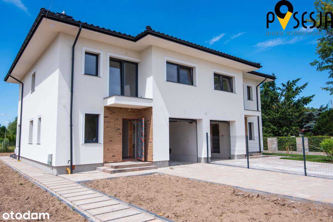 Gotowy ! Bliźniak 5 pokoi ; działka 500m2 Garbatka gm. Lesznowola-1