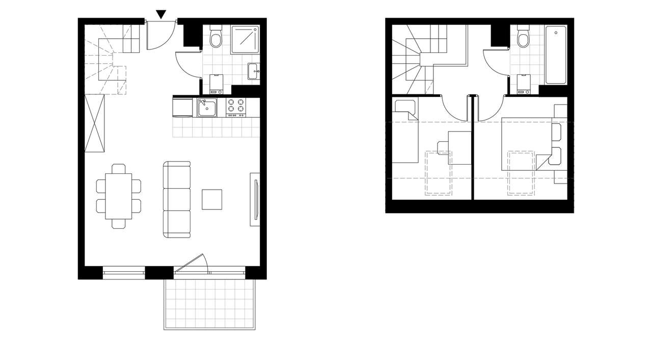 3-pokojowe mieszkanie 53m2 + balkon Bez Prowizji - Pełny obrazek: 3/8