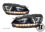 Faruri LED compatibile cu VW Golf 6 VI G7 U Design - 3