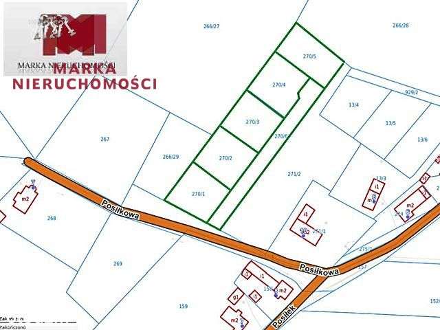 Działki pod budowe Dąbrówka Górna-3