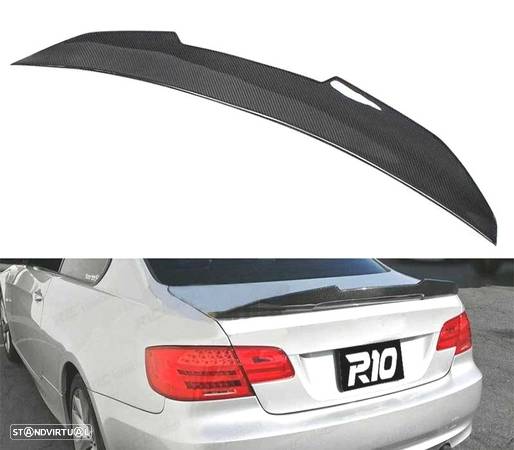 AILERON LIP PARA BMW SERIE 3 E92 06-14 COUPE LOOK M4 PSM CARBONO - 3