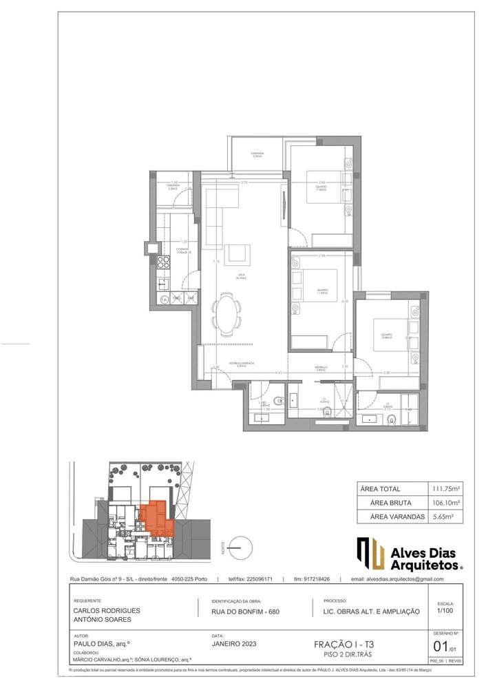 Apartamento T3 à venda no Bonfim, Porto-7