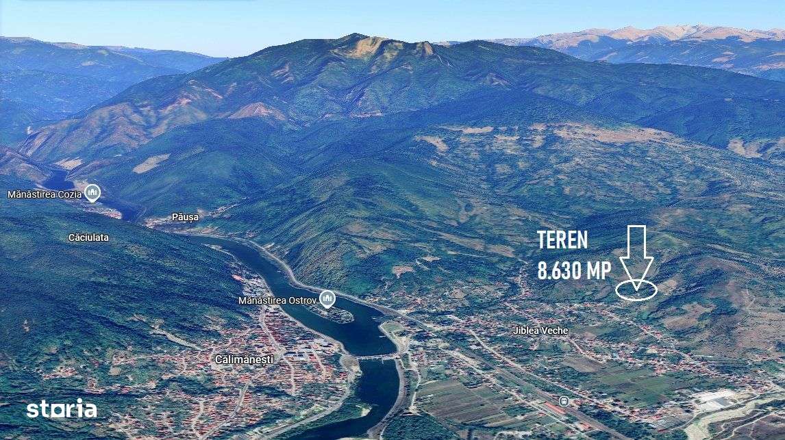 Oportunitate de investitie, Teren 8630 mp, Calimanesti - Imagine principală: 2/9