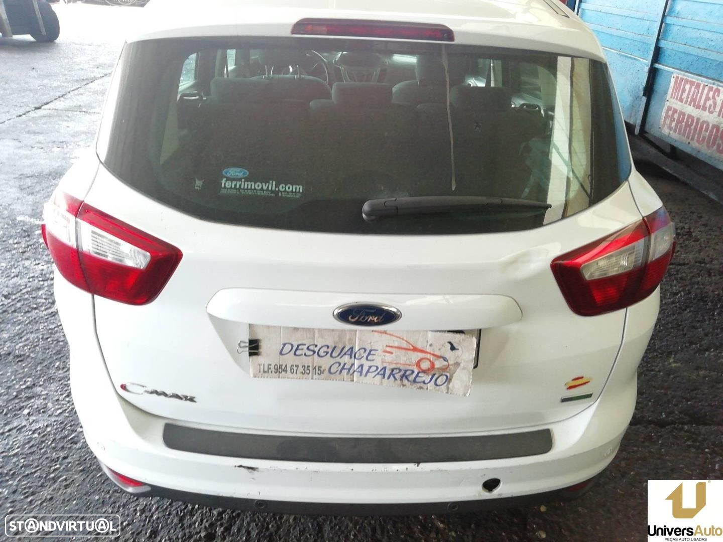 FECHADURA MALA / PORTA TRASEIRA FORD C-MAX II 2014 -8M51R442A66DB - 3