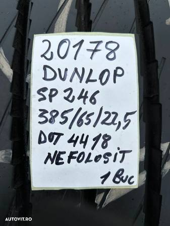 385/65R22.5 DUNLOP SP246 - 1