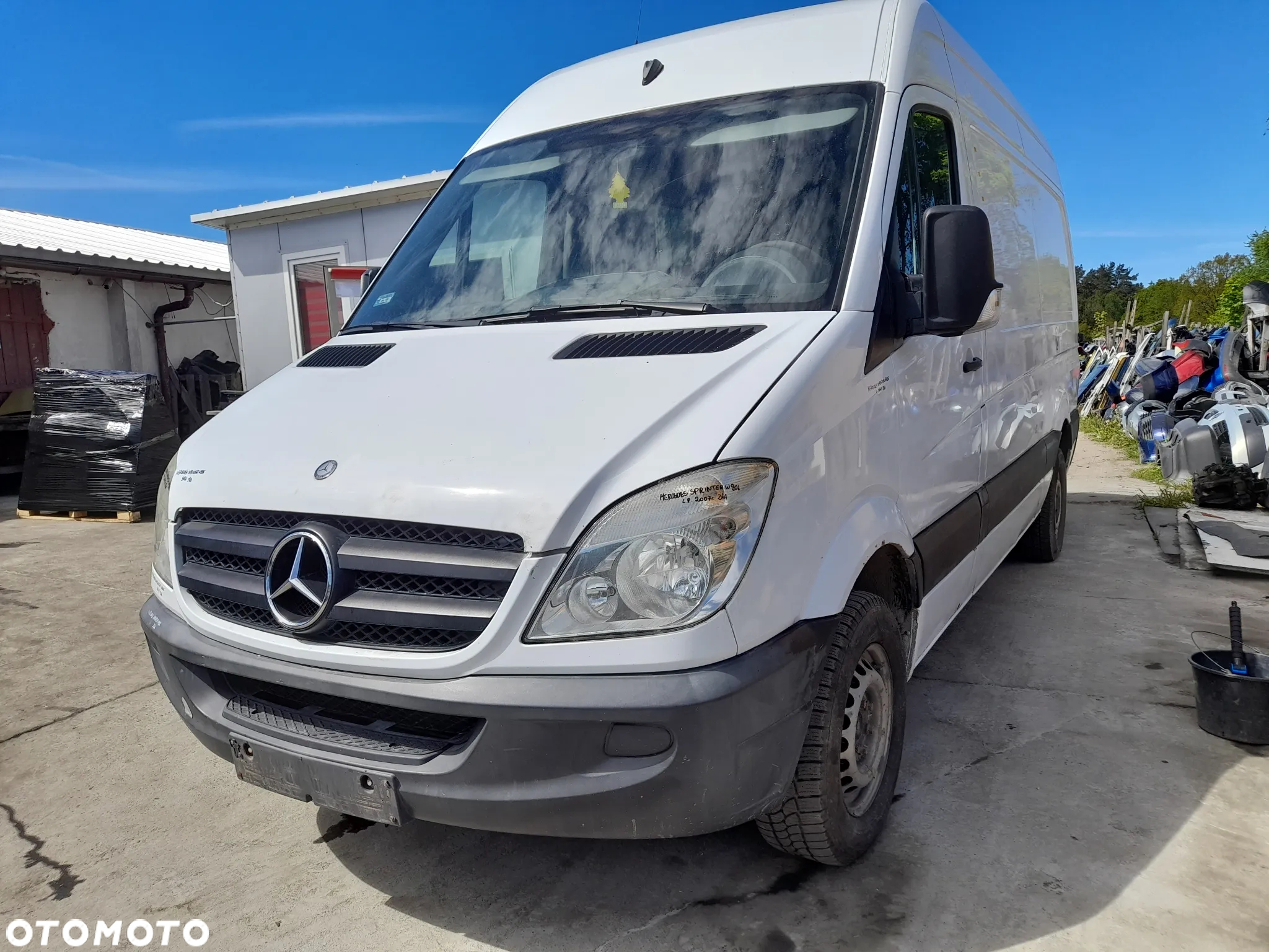 MERCEDES SPRINTER W906 ZDERZAK TYŁ TYLNY TYLNI - 19