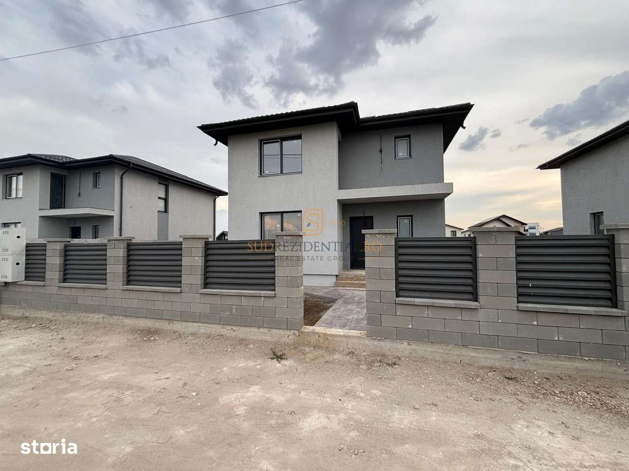 Vila individuala moderna, P+1E+Pod, – Comuna Berceni - Imagine principală: 2/9