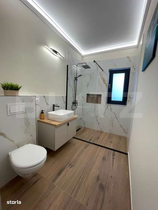 Apartament 40 mp | 2 camere ultrafinisat | complet mobilat | balcon si-3
