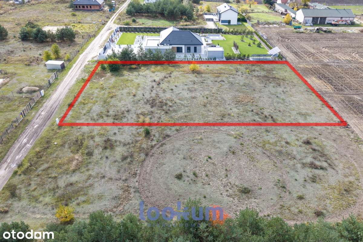 Działka z projektem i pozwoleniem na budowę Łódź-1