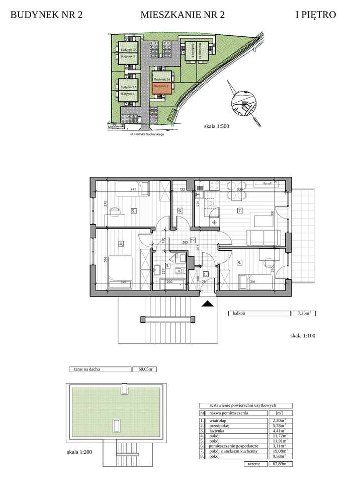Nowe, gotowe do odbioru,idealne dla rodzin,4 pokoje- 67,89m2,Kraków!!! - Pełny obrazek: 2/25