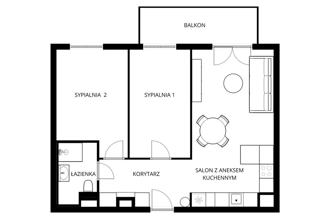 Apartament PREMIUM na NAJWYŻSZYM piętrze w SERCU Jeżyc - Pełny obrazek: 2/20