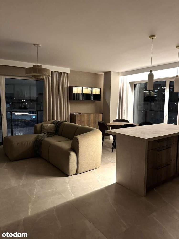 Nowe, luksusowe mieszkanie z widokiem na panoramę Warszawy - Pełny obrazek: 2/16