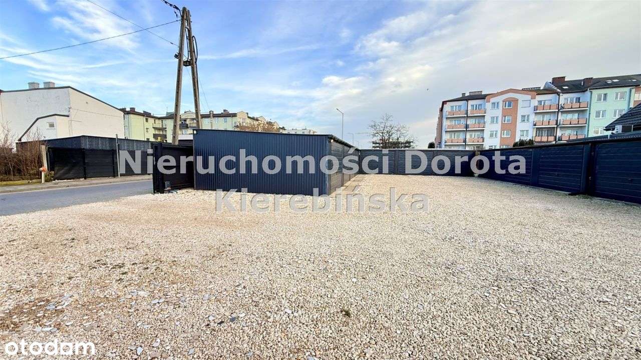 Działka inwestycyjna z garażami w Tomaszowie Maz. - Pełny obrazek: 3/4