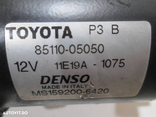 Motoras stergatoare Toyota Avensis an 2003-2008 cod 85110-05050 , SE VINDE PENTRU MOTORAS - 3