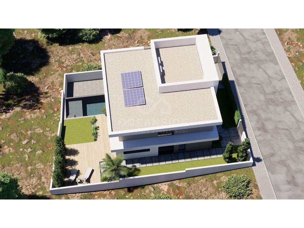 Moradia Moderna T4+1 com Piscina Arquitetura Contemporânea, 3 Pisos...-6