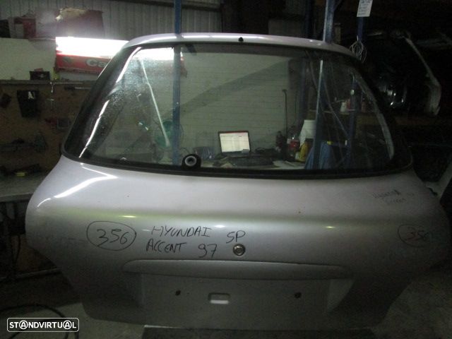 Peça - Porta Da Mala Ref356 Hyundai Accent 1997 5P Cinza