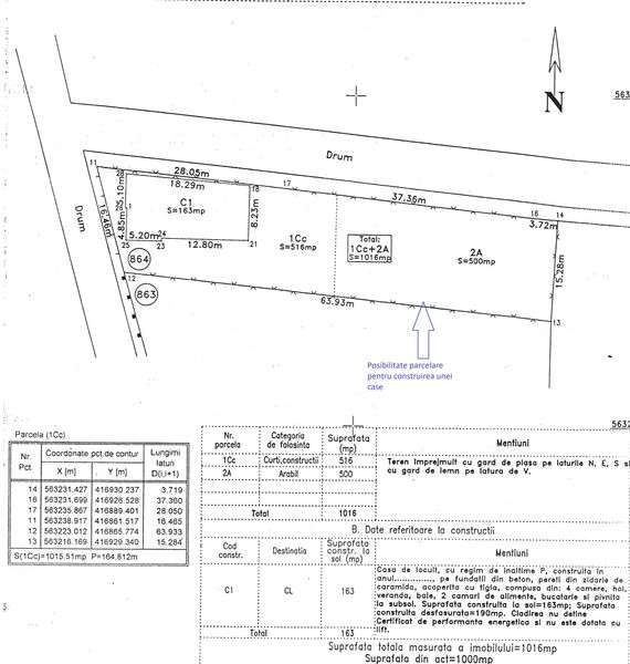 Casa Viisoara, 136mp, 5 camere mari, teren 1016mp - Imagine principală: 4/8