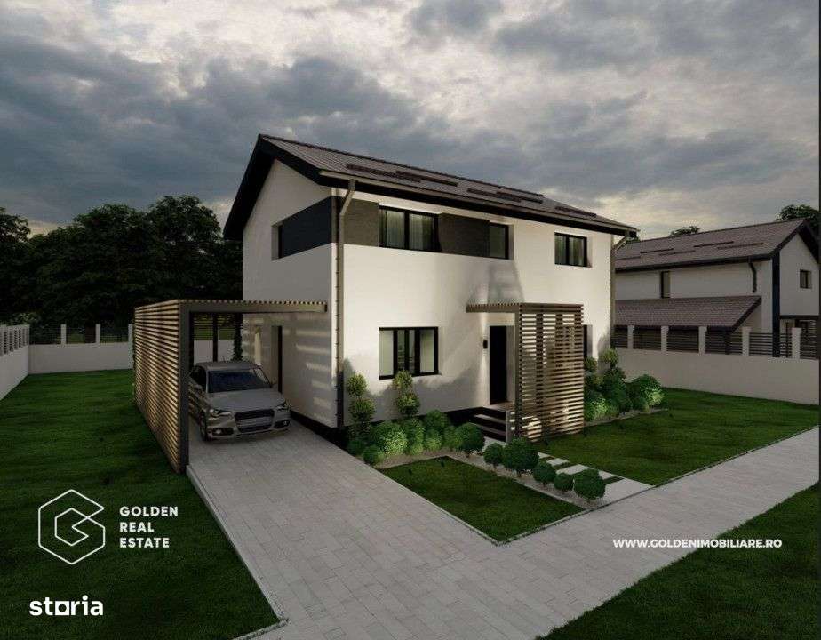 Casa/Vila ARYA P+E, 400 mp teren, Cartierul ATHENA, comision 0% - Imagine principală: 1/9
