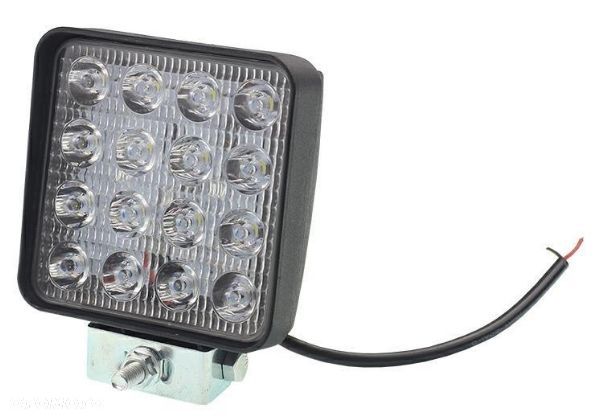 LAMPA ROBOCZA DIODOWA 16 LED 48W HALOGEN 12V-24V - 7