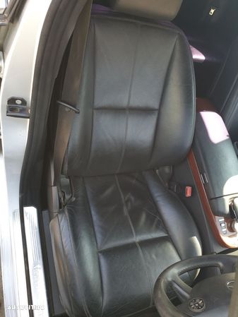 Interior Scaune Fata Stanga Dreapta cu Bancheta Piele Neagra cu Incalzire Mercedes Clasa S Class W221 S320 2005 - 2013 [C0333] - 1