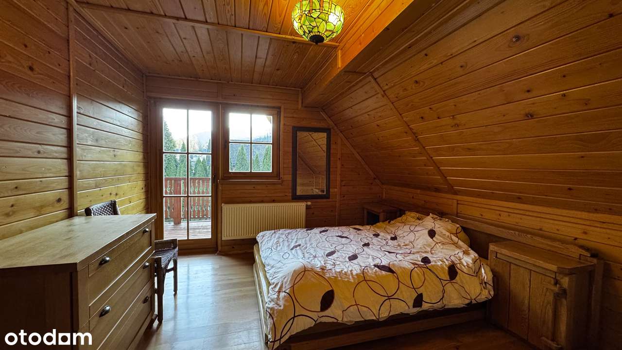 Piękny dom z bala z basenem pod Starym Groniem BRENNA-16