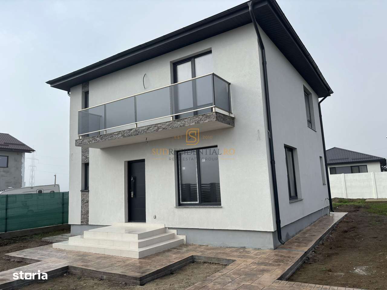 Casa individuala P+1, curte libera 350 mp, zona Berceni-Vidra, Ilfov - Imagine principală: 1/18