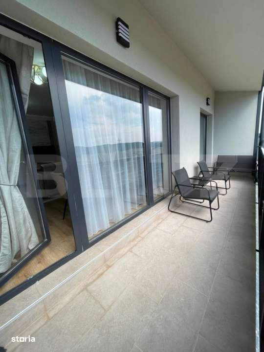 Apartament 40 mp | 2 camere ultrafinisat | complet mobilat | balcon si-7