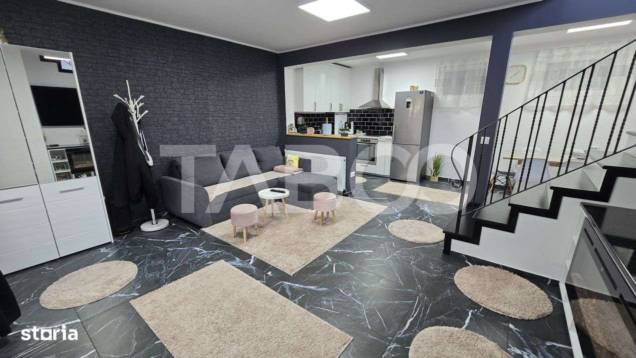 Casa individuala de vanzare 4 camere mobilate utilate Selimbar-4