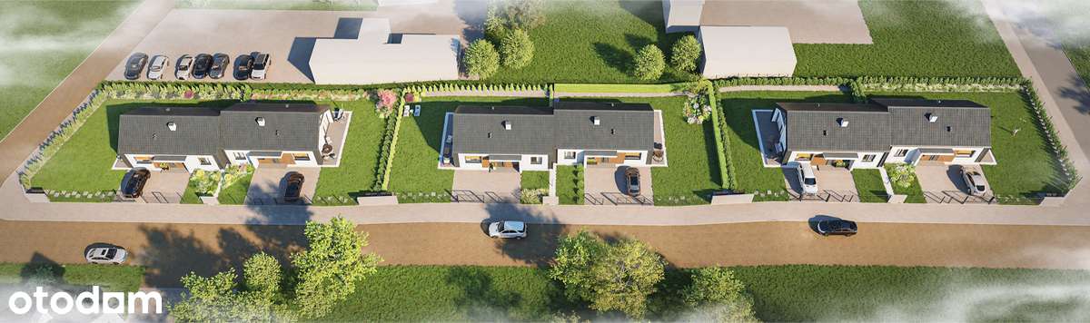 Nowoczesny  dom w cenie 750.000 zł  w zabudowie bliźniaczej - Pełny obrazek: 2/9